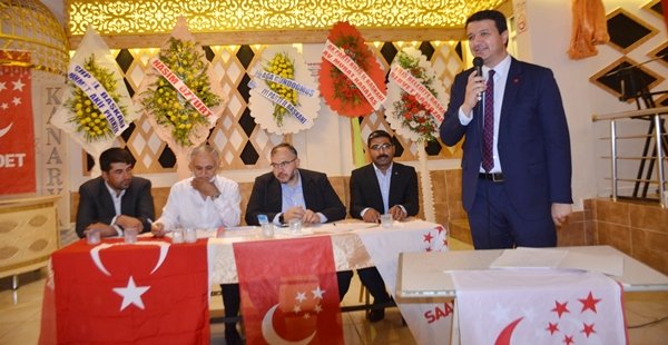 KİLİS SAADET’TE ŞERİF KARAKURT GÜVEN TAZELEDİ