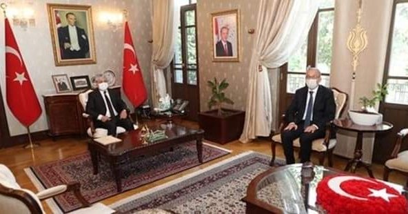 Yavuz’dan Vali Doğan’a veda ziyareti