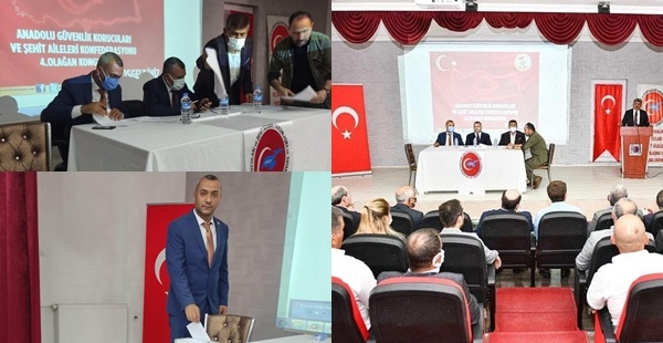 ANADOLU GÜVENLİK KORUCULARI VE ŞEHİT AİLELERİ KONFEDERASYONU’NDA SEÇİM YAPILDI: MUSA SALIK YÖNETİM KURULUNA SEÇİLDİ