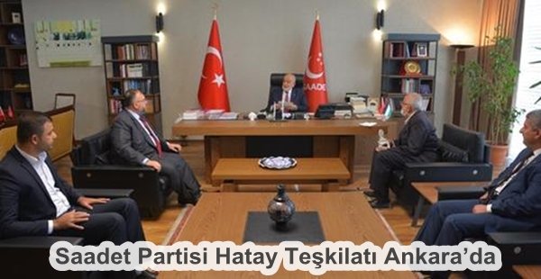 Saadet Hatay’dan Karamollaoğlu’na ziyaret