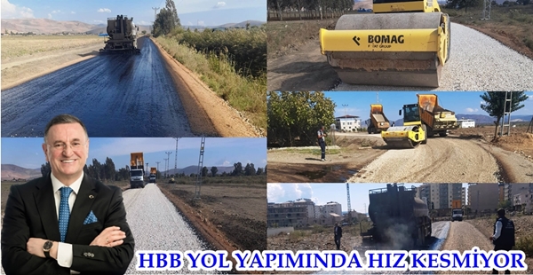 HBB YOL YAPIMINDA HIZ KESMİYOR