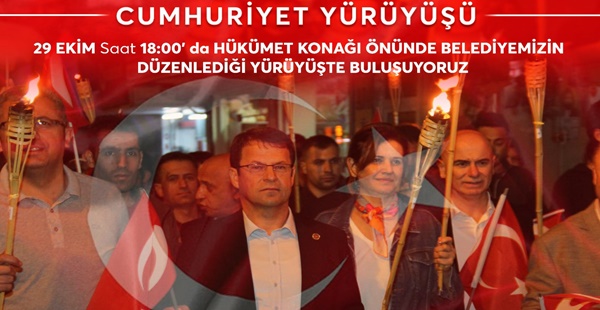 29 EKİM’DE SAMANDAĞ’DA “CUMHURİYET YÜRÜYÜŞÜ” GERÇEKLEŞTİRİLECEK