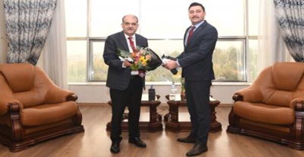 Başkan Döner’den Rektör Kaya’ya ziyaret