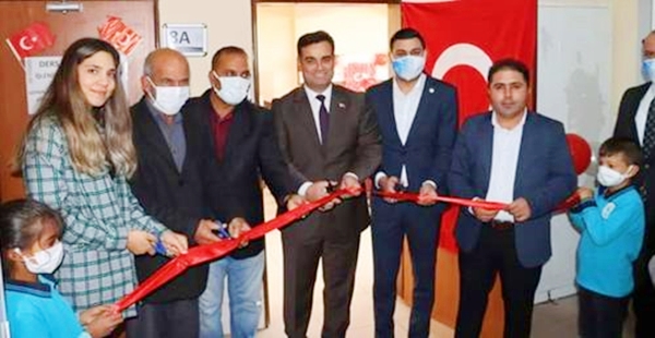 ŞEHİT ÖĞRETMENLER KÜTÜPHANESİ AÇILDI