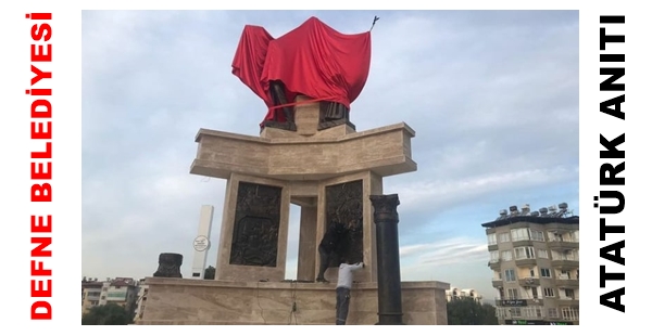 Defne’de Atatürk Anıtı Hazır!