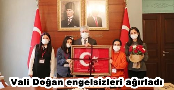 VALİ DOĞAN ENGELSİZLERİ AĞIRLADI