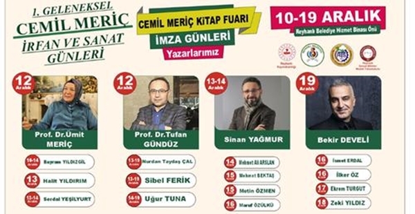 REYHANLI’DA KİTAP FUARI AÇILIYOR