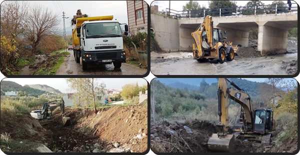 ÇALIŞMALAR EŞ ZAMANLI DEVAM EDİYOR