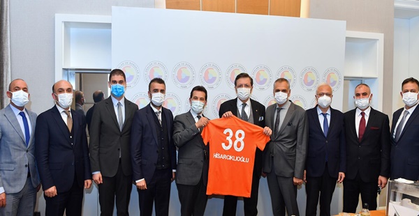 ATSO HEYETİNDEN HİSARCIKLIOĞLU’NA ZİYARET