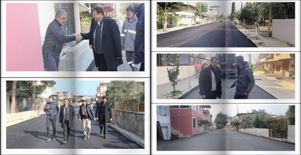 SAMANDAĞ BELEDİYESİ HİZMETE HIZ KESMEDEN DEVAM EDİYOR