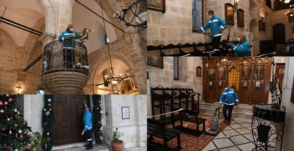 ANTAKYA BELEDİYESİ İBADETHANE TEMİZLİKLERİNİ SÜRDÜRÜYOR