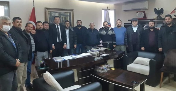 SERVİS ŞOFÖRLERİNDEN BAŞKAN YILMAZ’A DESTEK