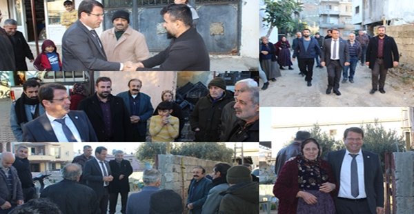 ÇÖĞÜRLÜ MAHALLESİ’NDE BAŞKAN ERYILMAZ’A SEVGİ SELİ