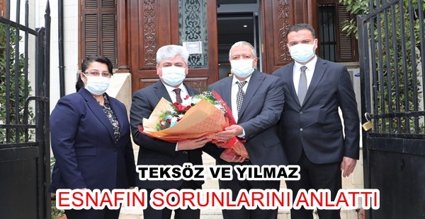 VALİ DOĞAN HESOB’DA ESNAFIN SORUNLARINI GÖRÜŞTÜ
