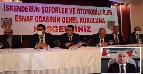 İSKENDERUN ŞOFÖRLER VE OTOMOBİLCİLER ODASI BAŞKANI GÜVEN TAZELEDİ