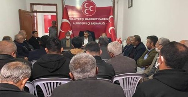 MHP ALTINÖZÜ TEŞKİLATI TOPLANDI