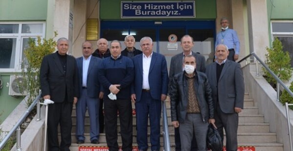 ALTINÖZÜLÜLER DERNEĞİ’NDEN ÖMER AKIN’A ZİYARET