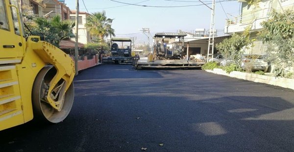 TEKEBAŞI MAHALLE GİRİŞİ MODERN BİR GÖRÜNÜME KAVUŞTU.