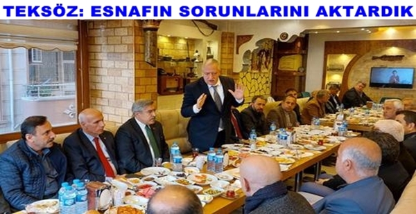 BAŞKAN TEKSÖZ, KIRIKHAN’DA TEMASLARINI SÜRDÜRDÜ