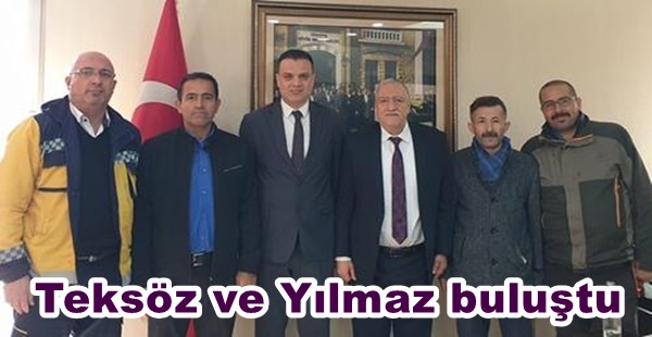 TEKSÖZ VE YILMAZ BULUŞTU