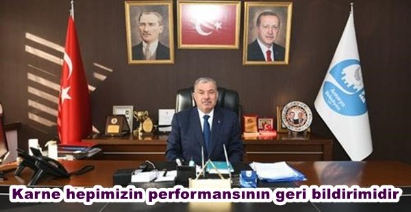 YILMAZ: KARNE HEPİMİZİN PERFORMANSININ GERİ BİLDİRİMİDİR