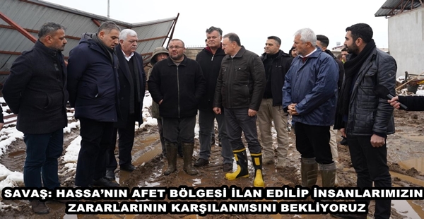 HASSA’DA METREKAREYE 42 KG. KAR YAĞDI, HBB SEFERBER OLDU