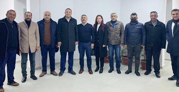 CHP ANTAKYA’DAN ALAKUŞ’A TEBRİK ZİYARETİ