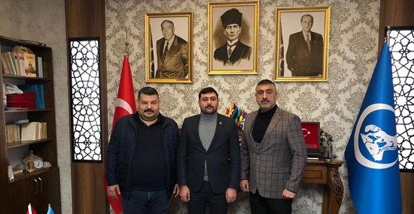 ÜLKÜ OCAKLARI HATAY İL BAŞKANI DÖNER’E ZİYARET