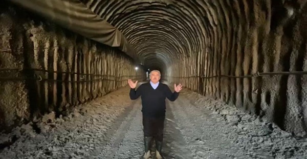 KARASU KANALI TÜNELİNDE SONA GELİNDİ.