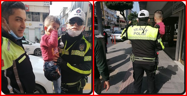 İSKENDERUN’DA KAYBOLAN ÇOCUĞA POLİS SAHİP ÇIKTI