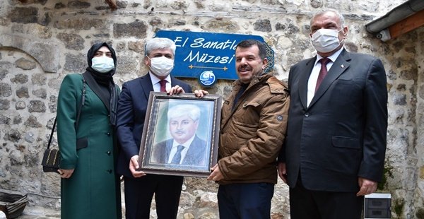 HATAY VALİSİ RAHMİ DOĞAN’DAN EL SANATLARI MÜZESİ’NE ZİYARET