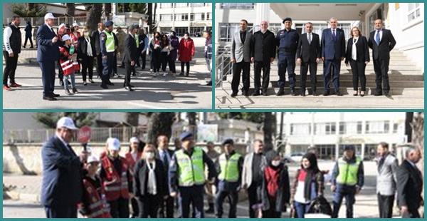 BAŞKAN YILMAZ, “OKUL GEÇİT GÖREVLİSİ” SEMİNERİNE KATILDI