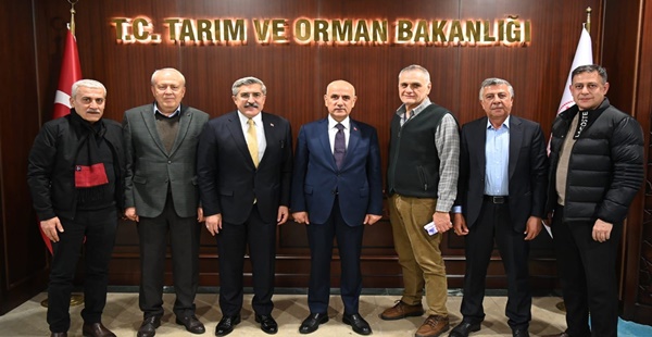 ANKARA’DA TARIM VE ORMAN BAKANIMIZI ZİYARETİMİZ
