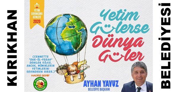 BAŞKAN YAVUZ “BİR YETİME SEVGİYLE BAKMAK SEVGİNİN EN GÜZELİDİR”