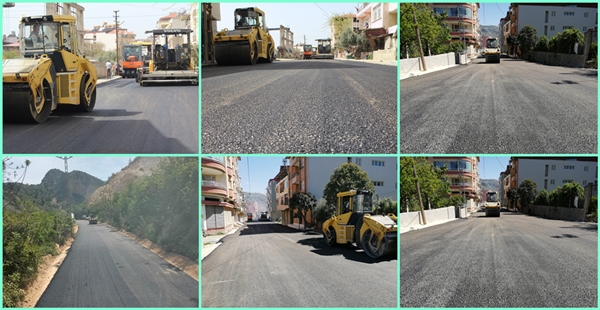 SAMANDAĞ BELEDİYESİ’NDEN ASFALT SEFERBERLİĞİ