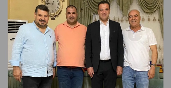 “BAŞKAN YILMAZ ‘DAN MUHTAR ŞAHAN’A ZİYARET”