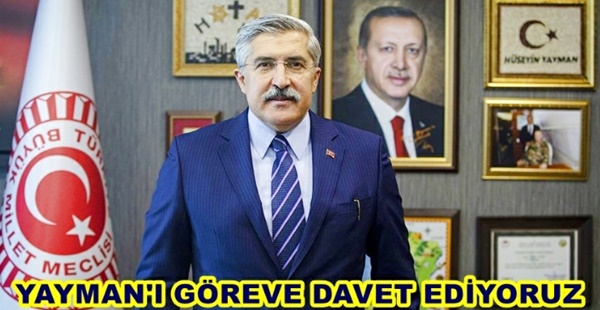 YAYMAN’I GÖREVE DAVET EDİYORUZ