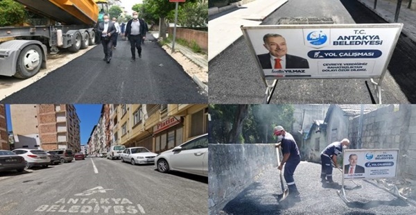 “Başkan Yılmaz asfalt sözü verdi yapıyor”