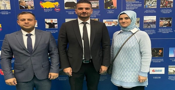 “Av. Yılmaz Genel Merkez’de Hatay’ı temsil etti”