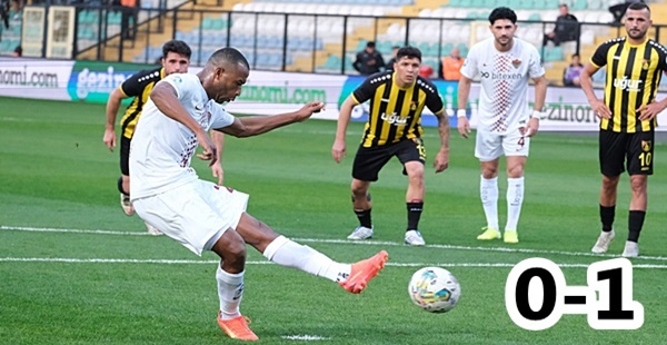 Hatayspor İstanbulspor’u mağlup etti 0-1