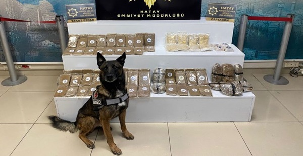 Hatay’da uyuşturucu kovalamacası