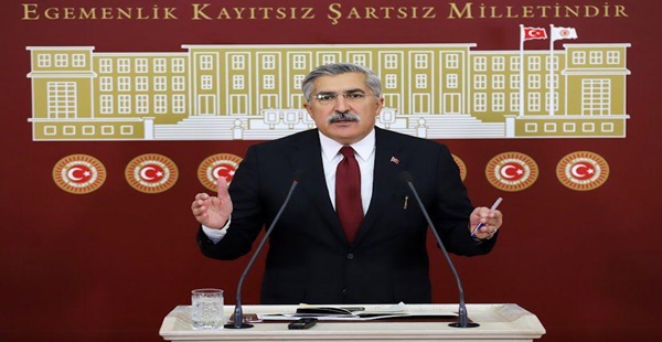 YAYMAN BASIN TOPLANTISINDA SERT KONUŞTU.