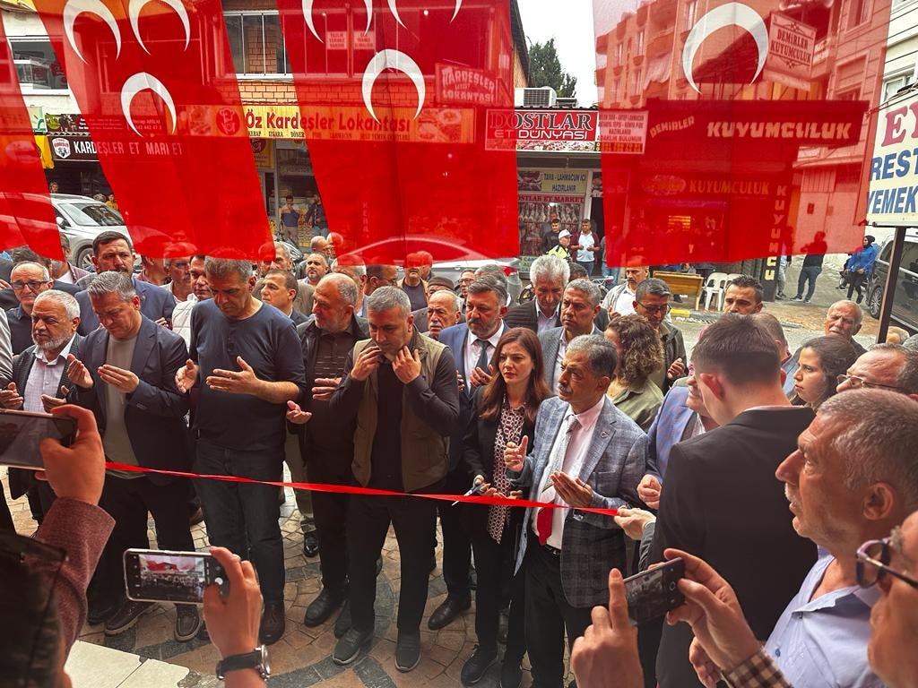 MHP ERZİN’DE SEÇİM OFİSİ AÇTI