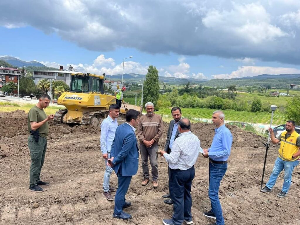 YAYLADAĞI’NDA GEÇİCİ İŞYERİ YAPIMINA BAŞLANDI