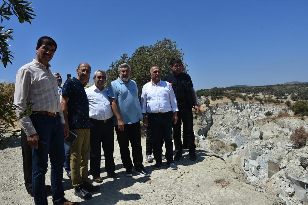 YAYMAN ALTINÖZÜ’DE MUHTARLARI DİNLEDİ..