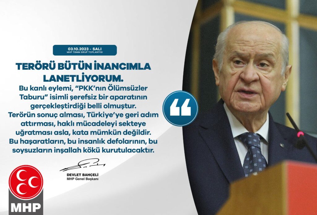 TERÖRÜ BÜTÜN İNANCIMLA LANETLİYORUM