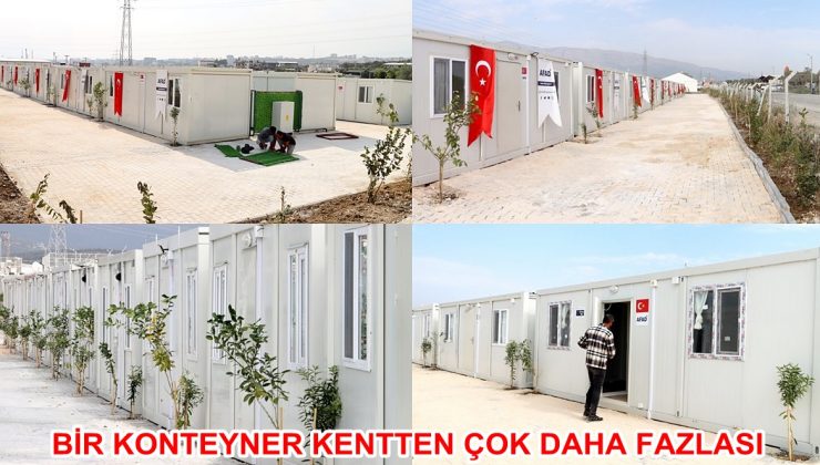 BİR KONTEYNER KENTTEN ÇOK DAHA FAZLASI