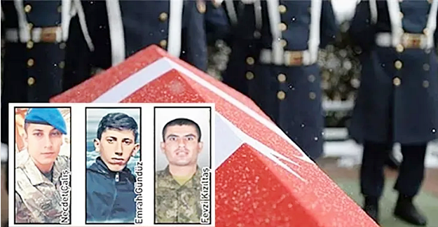 PENÇE-KİLİT OPERASYONU BÖLGESİNDE 3 ASKER ŞEHİT OLDU