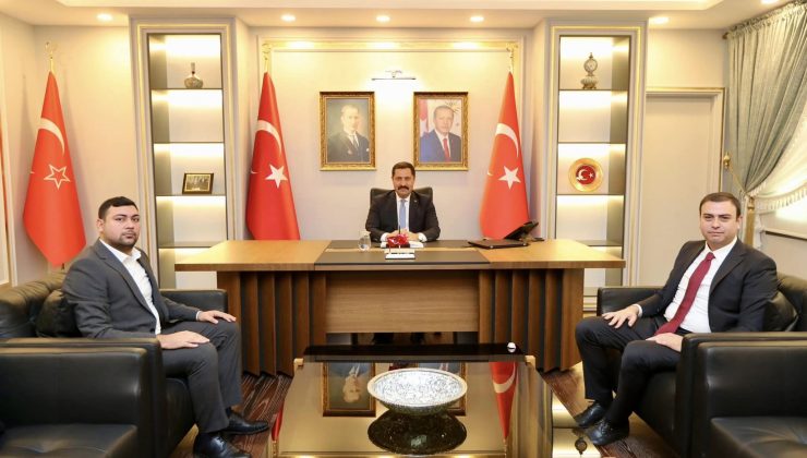 VALİ MASATLI ÜLKÜCÜLERİ KABUL ETTİ