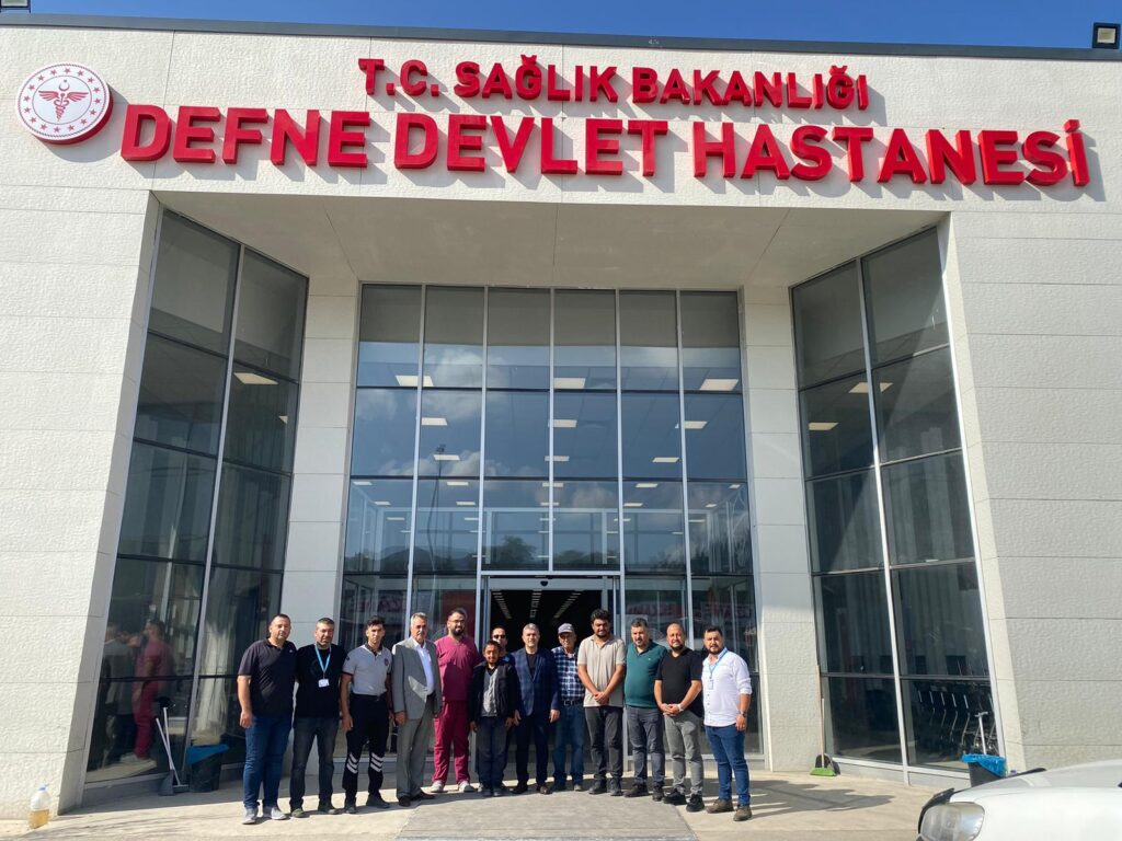 ADEM YEŞİLDAL DEFNE DEVLET HASTANESİNDE